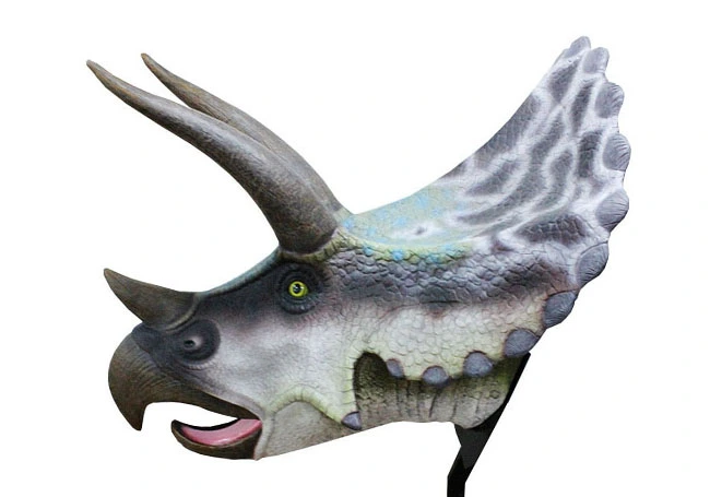 実寸大トリケラトプスの頭部フィギュア| イベント向け恐竜レンタル