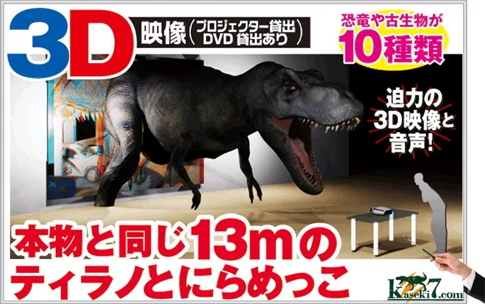 ぐんまこどもの国児童会館さまにて、開催していただきました、飛び出す３Ｄ恐竜映像展が、過去最高の観覧者数を記録しました。