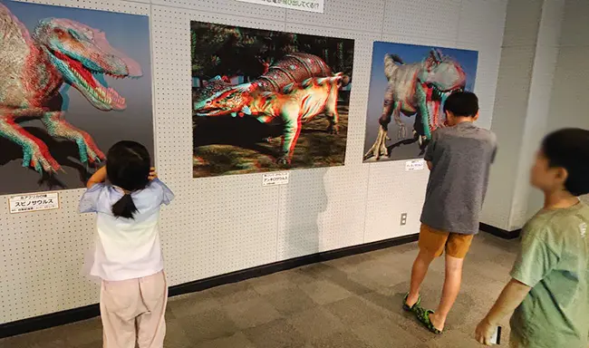 複数の恐竜ポスターを並べることで、迫力が一層増します！
