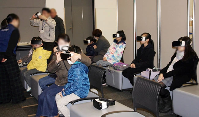 世代を問わず、多くの方にVRを体験していただきました！