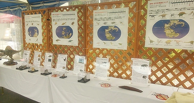 古代生物進化の歴史が学べる！進化パネル