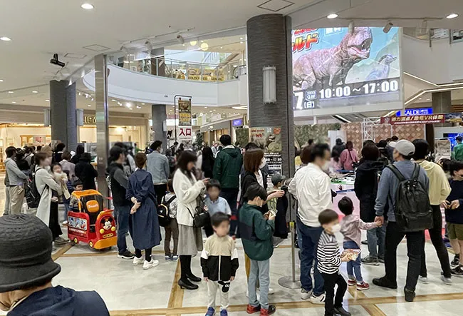 ゴールデンウィーク期間、連日大盛況でした。
