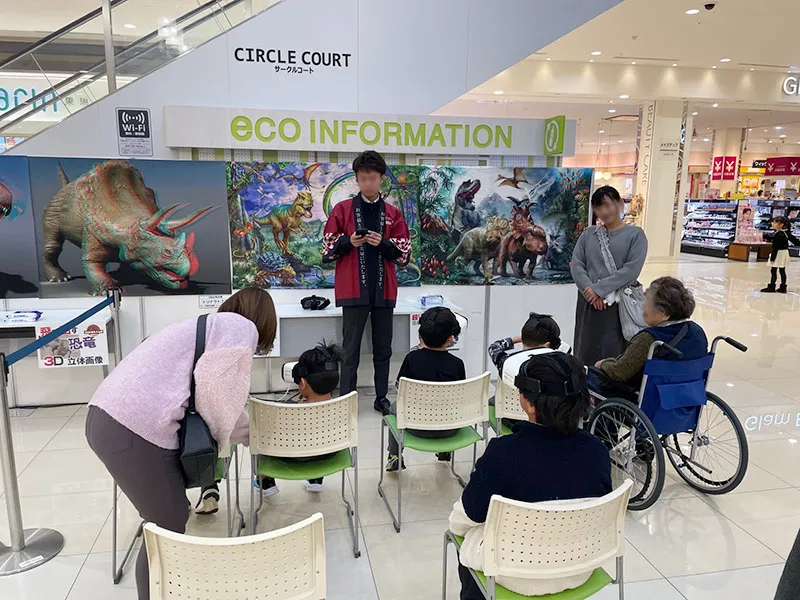 年齢や性別を問わず、多くの方に大人気だった360度VR映像体験。