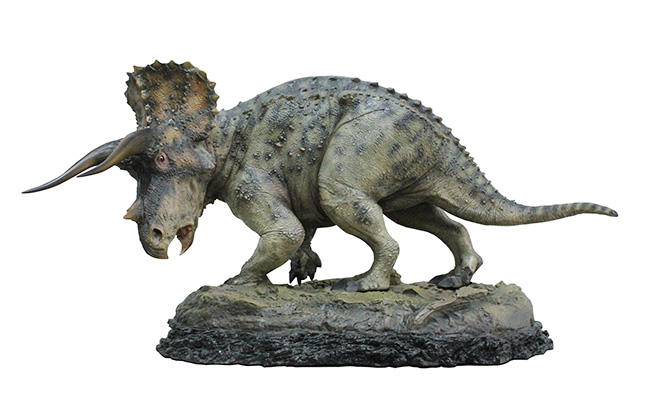 精巧フィギュア、トリケラトプス